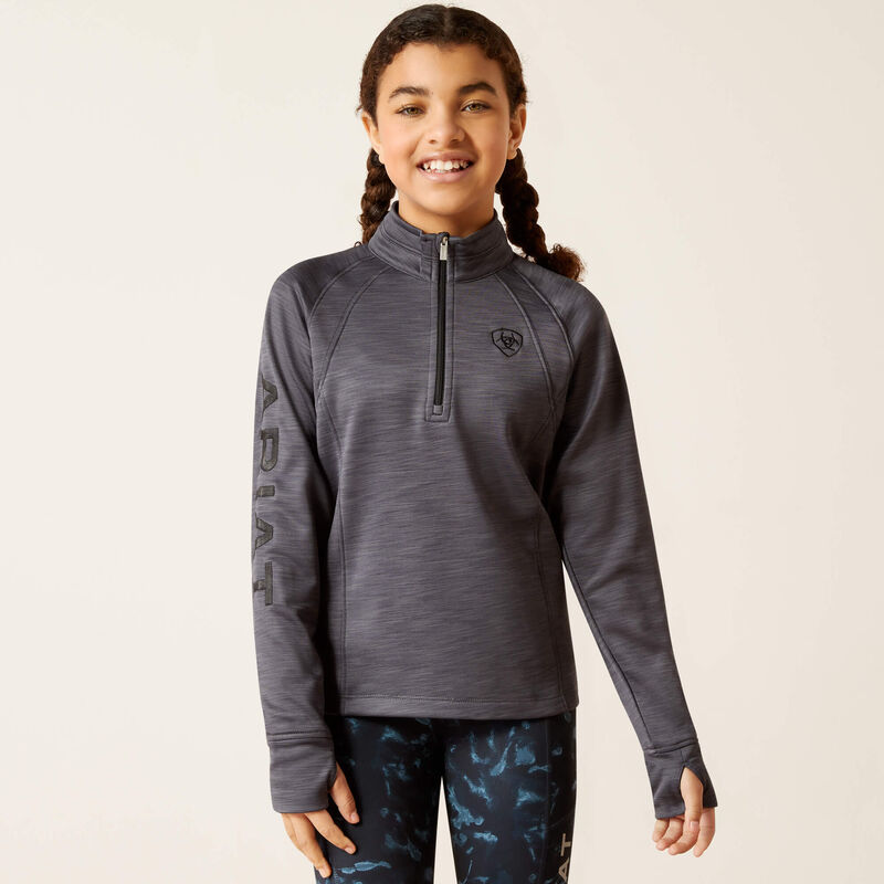 Ariat Youth Tek Team 1/4 Zip Sweat Shirt