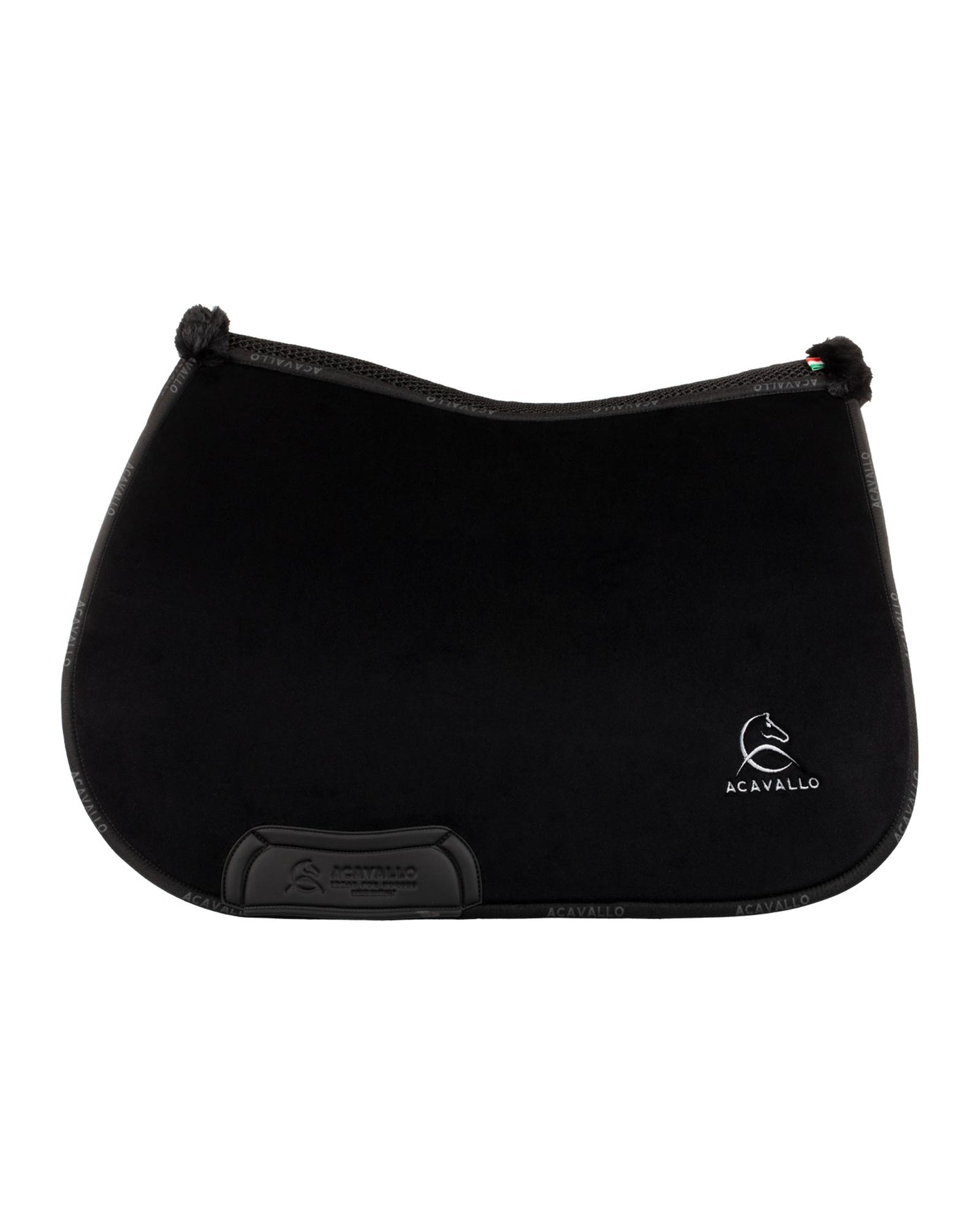 Acavallo Jump Saddle Pad JS CW-3DS Louvre Shaped Internal Faux Sheepskin