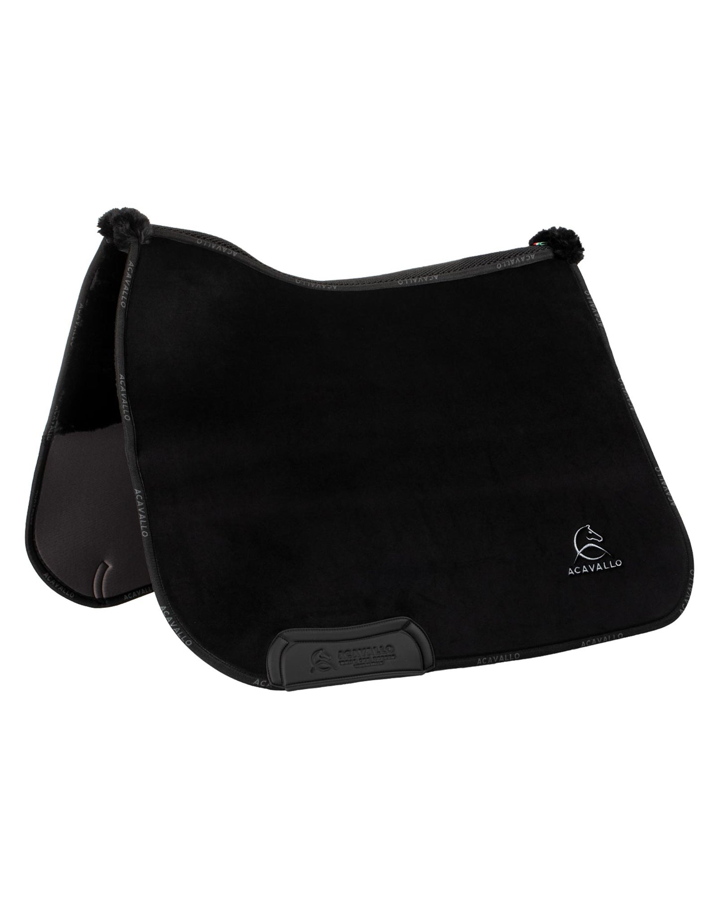 Acavallo Dressage Saddle Pad DS CW-3DS Louvre Shaped Internal Faux Sheepskin