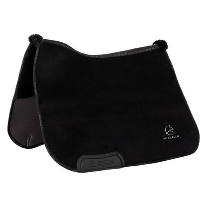 Acavallo Dressage Saddle Pad DS CW-3DS Louvre Shaped Internal Faux Sheep Skin