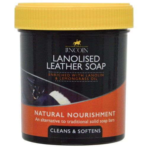 Lincoln Lanolised Leather Soap 400g