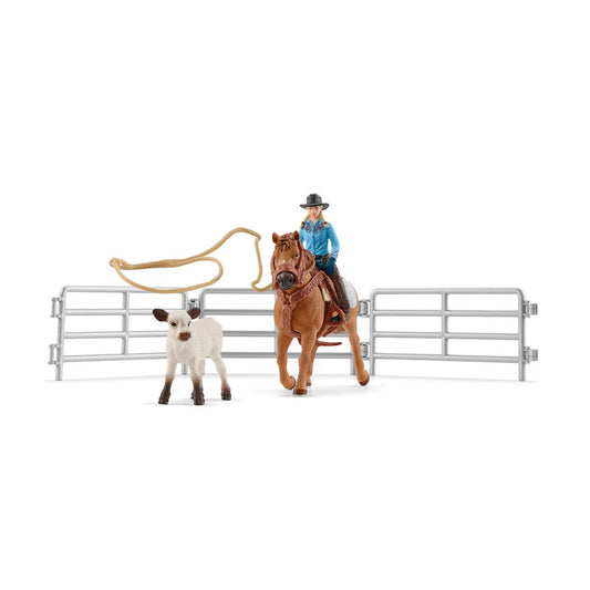 Schleich Cowboy Team Roping Fun