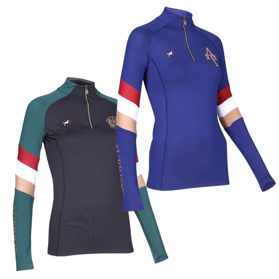 Shires Aubrion Team Long Sleeve Base Layer