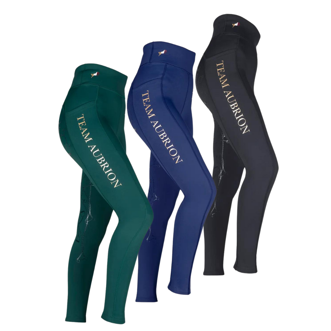 Shires Aubrion Team Winter Riding Tights