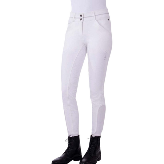 QHP Carrie Junior Full Grip Breech White