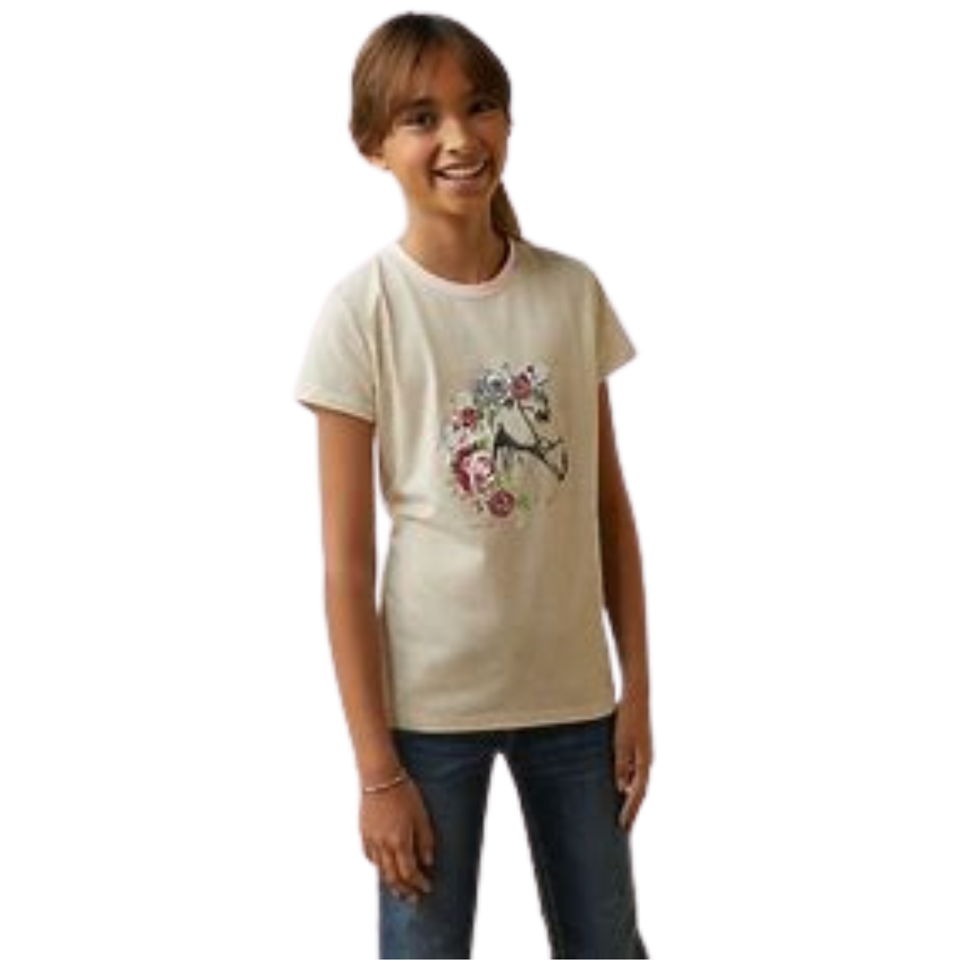 Ariat Youth Flora Short Sleeve T-Shirt