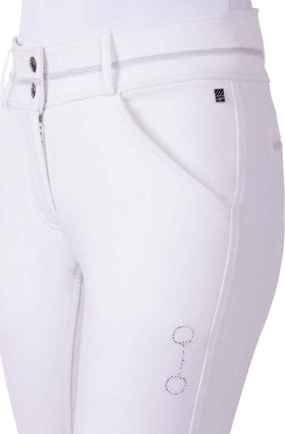 QHP Carrie Junior Full Grip Breech White