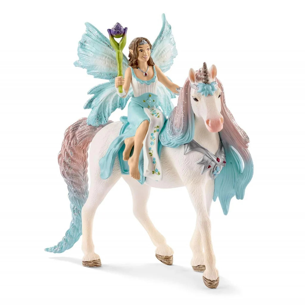 Schleich Fairy Eyela With Princess Unicorn