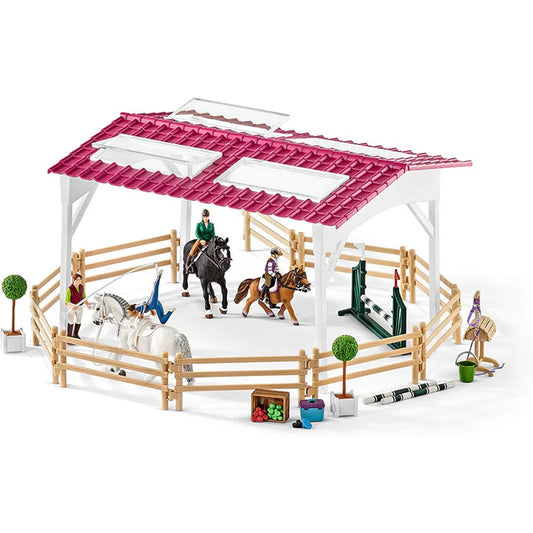 Schleich Riding School with Riders & Horses