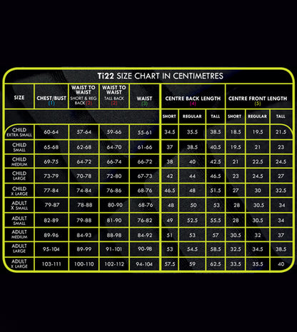 Champion Ti22 Body Protector - Childrens - EN 13158: 2018 BETA level 3 2018