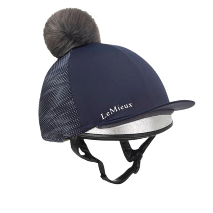 Lemieux Eleanor Pom Hat Silk Navy