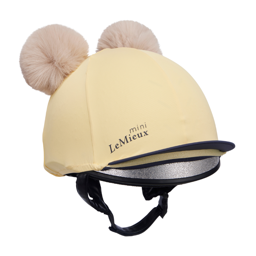 LeMieux Mini Double Pom Hat Silk SS25