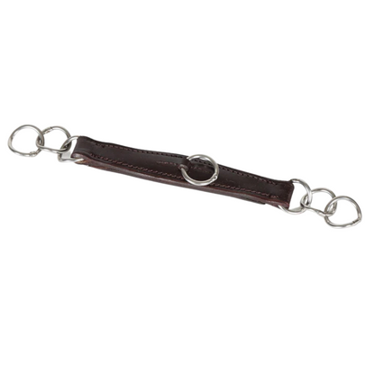 Shires Velociti GARA Leather Curb Chain