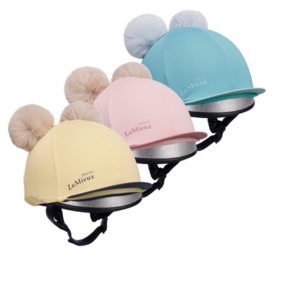 LeMieux Mini Double Pom Hat Silk SS25