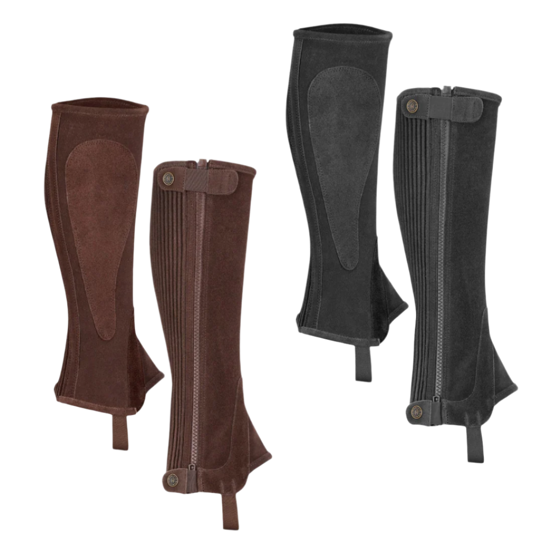 Shires Moretta Suede Half Chaps Adult