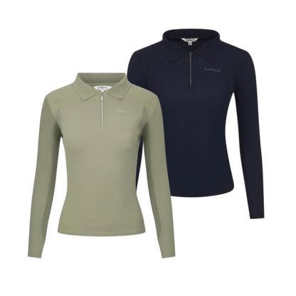 Lemieux Long Sleeve Sport Polo Shirt