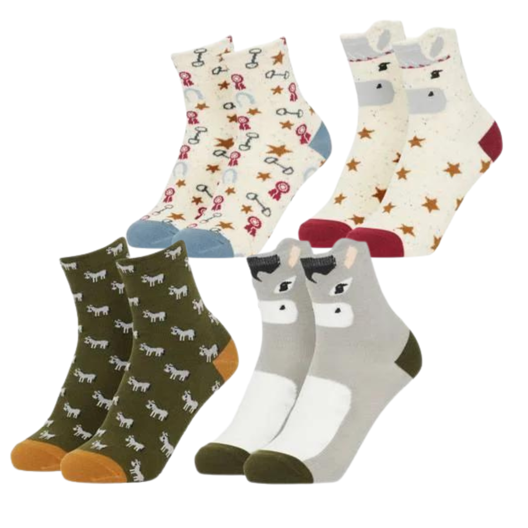 LeMieux Mini Fluffy Character Socks AW24