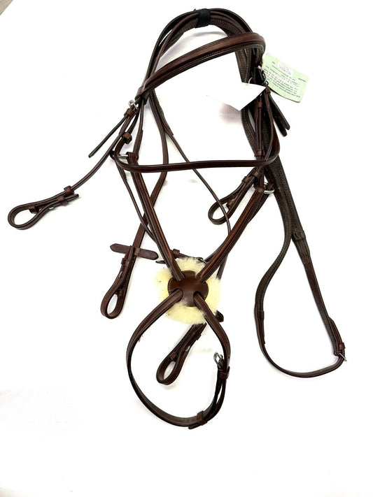 #0123 Full Cross nose-band bridle