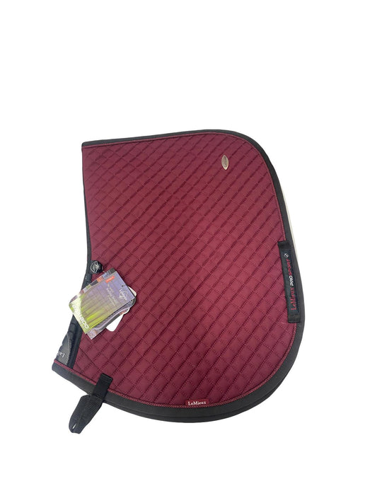 #0124 Large Winter relief Jump pad Burgundy GP Dring