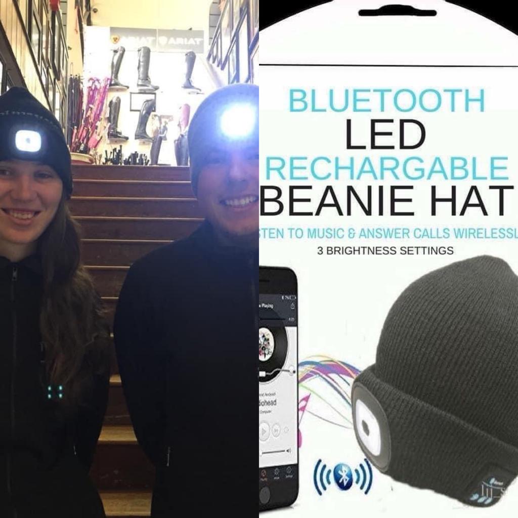 Holmestead LED Bluetooth Rechargeable Beanie