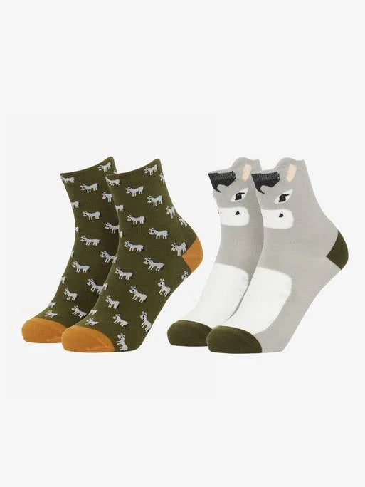 LeMieux Mini Fluffy Character Socks AW24