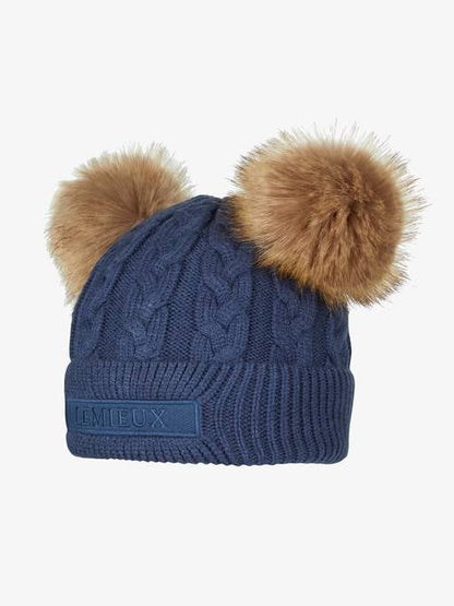 Lemieux Mini Double Pom Beanie