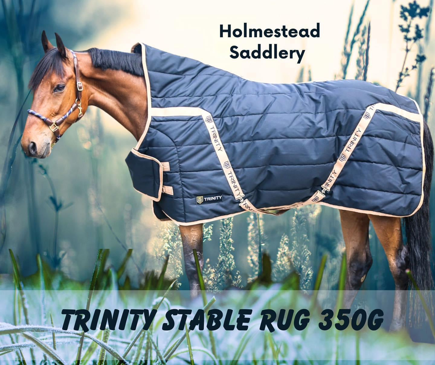 Holmestead Trinity Half Neck Stable Rug 350g