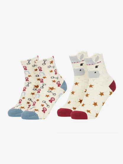 LeMieux Mini Fluffy Character Socks AW24