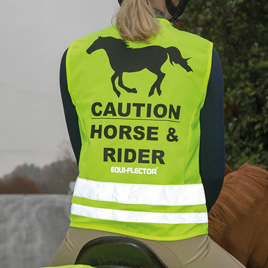 Shires EQUI-FLECTOR Kids Safety Vest - Yellow